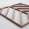 Ekena Millwork Small Genoa Decorative Fretwork Wood Wall Panels, Red Oak, 11 3/8"W x 11 3/8"H x 3/8"T WALW12X12X0375GNARO - alternate 3